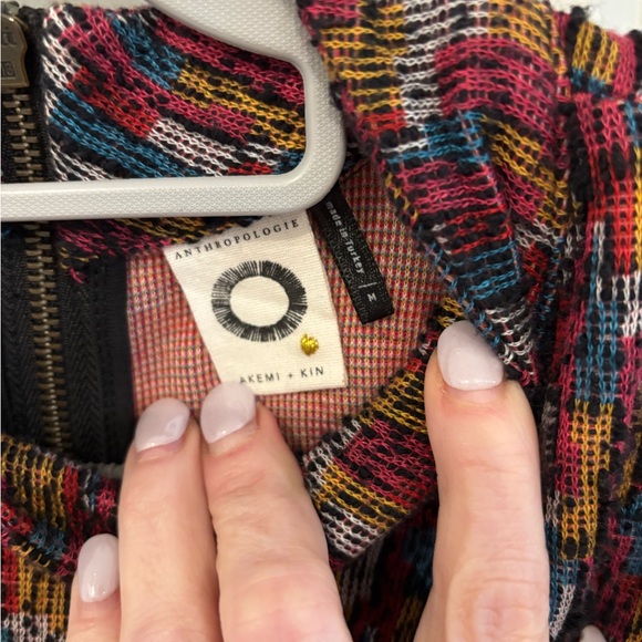 Akemi + Kin Anthropologie Multicolor Petra Sleeveless Knit Top. Size M - Picture 3 of 7